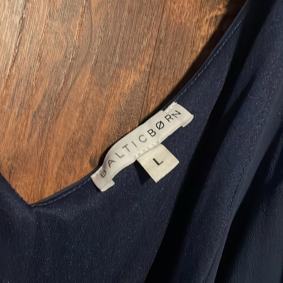 Baltic Born Navy Blue dress SZ L - Picture 2 of 7